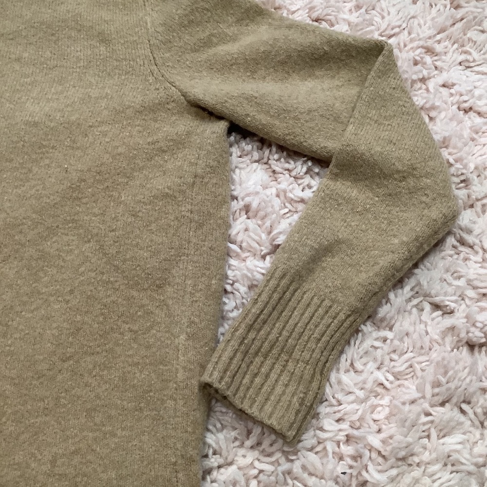 GoodThreads Camel/Tan Open Cardigan With Pockets - Picture 11 of 11